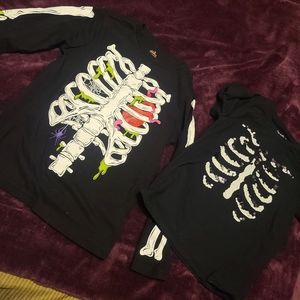 Girls Skelleton Shirts